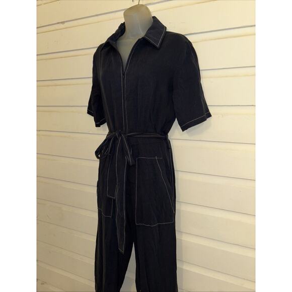 NWT Oh Seven Days Short Sleeve Beatrice Jumpsuit Size XS - Picture 3 of 8